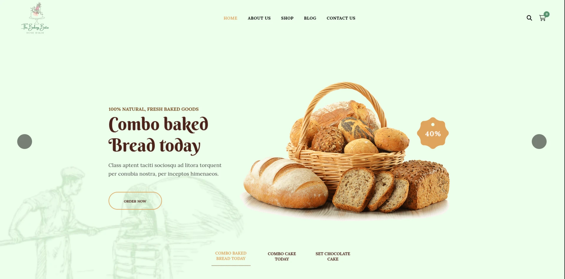 Baking Bistro Website