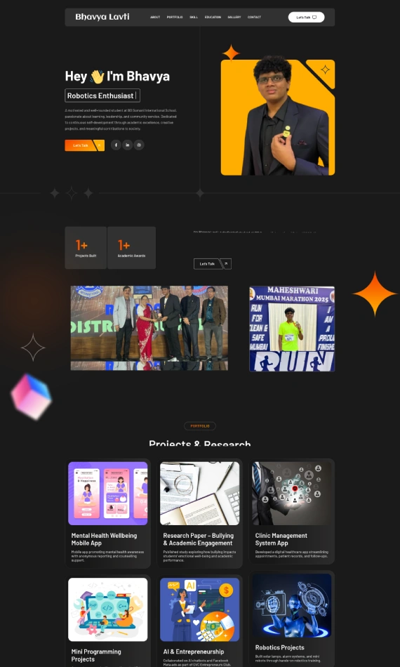 Bhavyalavti Portfolio