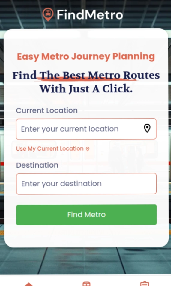 Find Metro App
