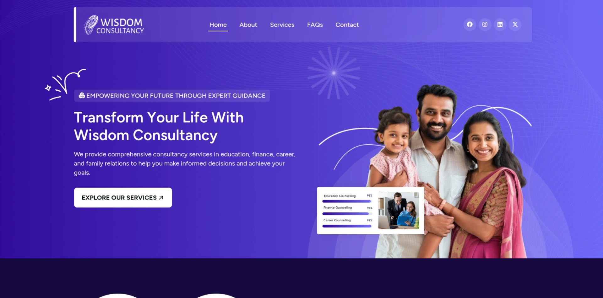 The Wisdom Consultancy Website