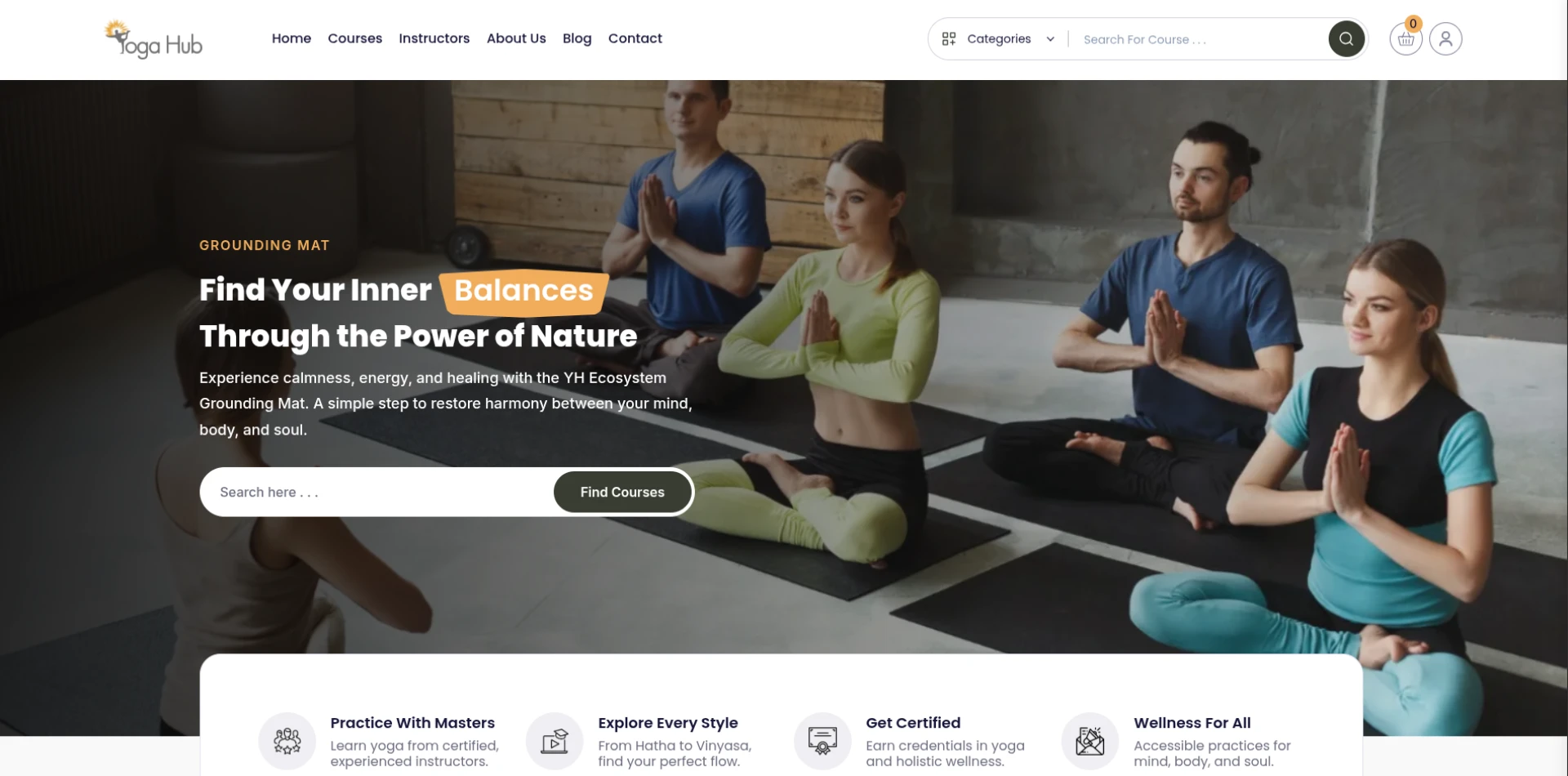 Yoga Hub Website